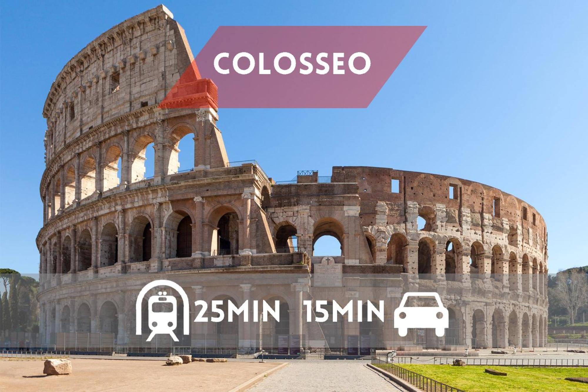 로마 -15Min Dal Colosseo- Aria Condizionata & Netflix Gratis 아파트 외부 사진